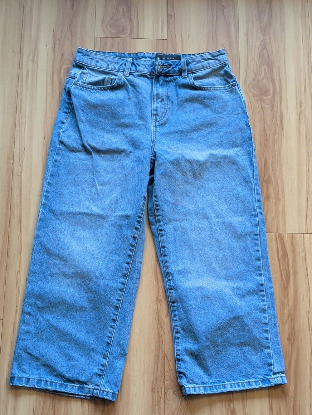 Classic Blue Men's Wide-Leg Jeans